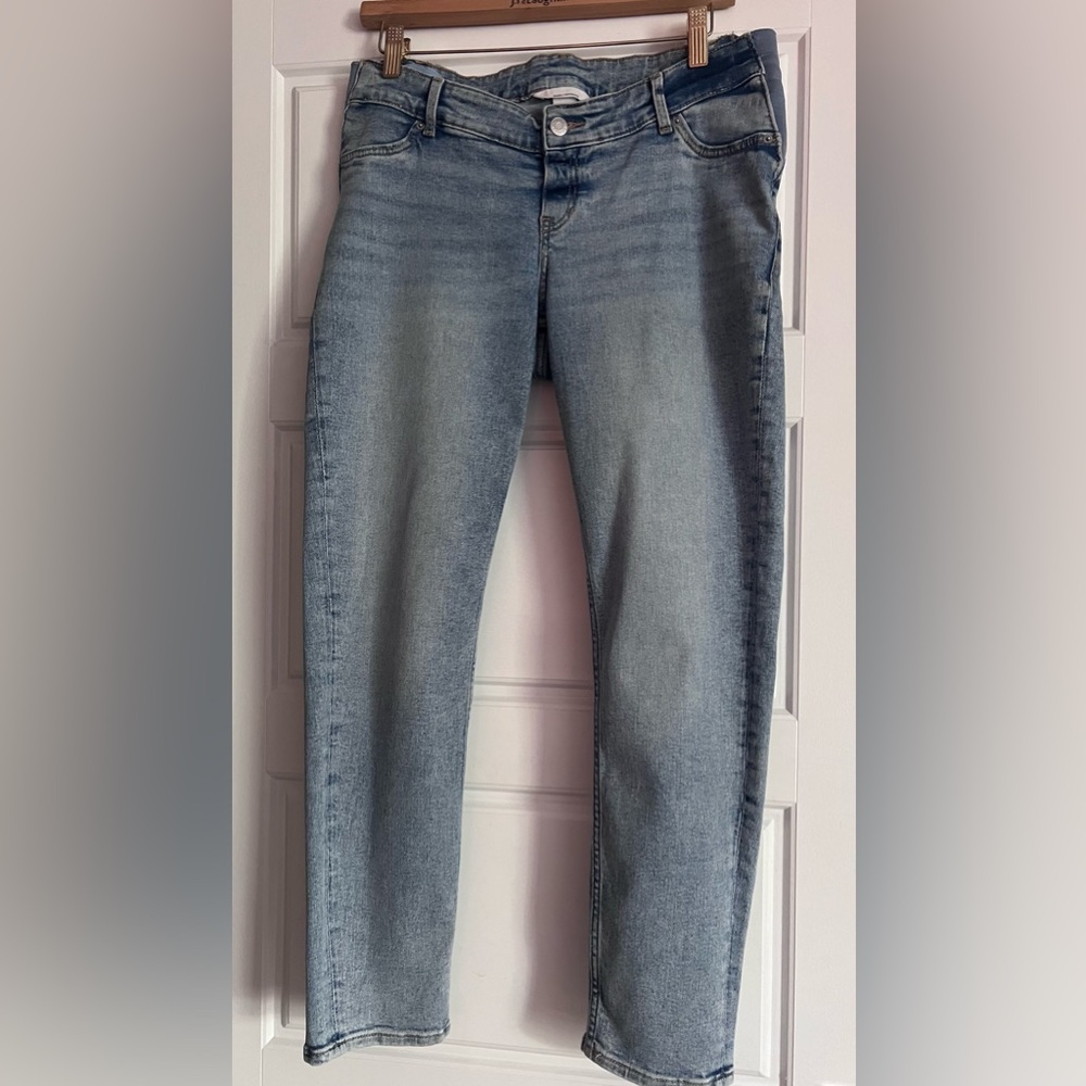 H&M, Mama Slim Low Ankle Jeans, S size used, Good Condition